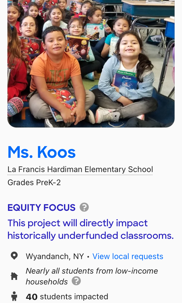 Scandinavian Hearts Giving Back Donating a Percentage of Sales to Classrooms