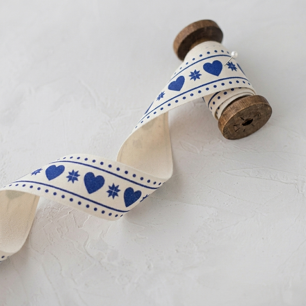 Blue Heart Ribbon Wood Spool.png
