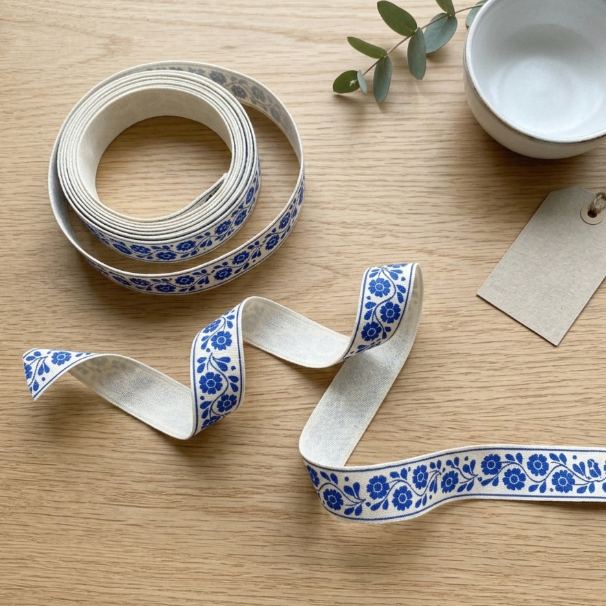 Blue+Floral+Cotton+Ribbon+Craft+Table.png