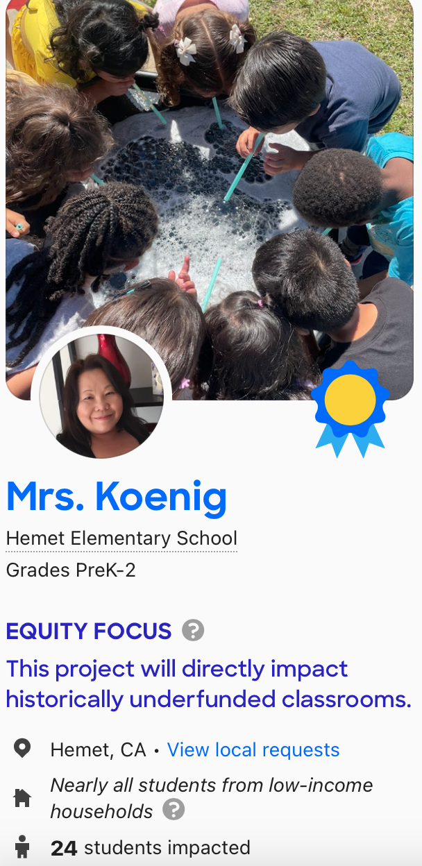 DONORS Choose Scandinavian Hearts Giving Back with every purchase