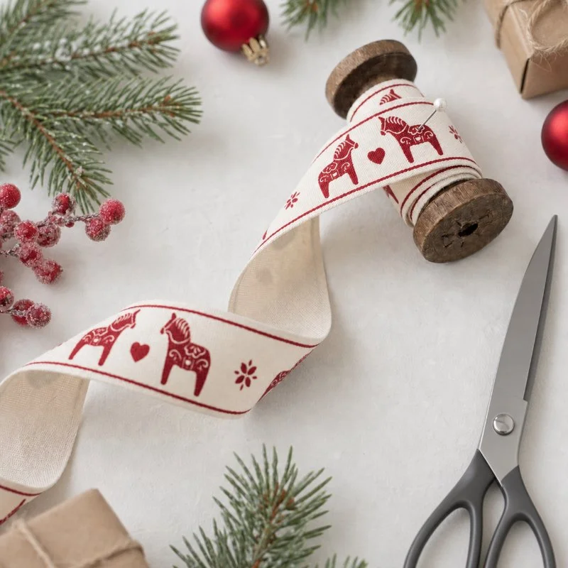 Red Dala Horse Ribbon on Spool.jpg