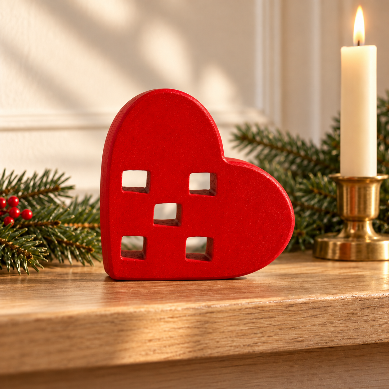 Sideways red wooden heart with cutouts.png