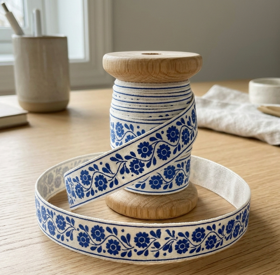 Blue+Floral+Cotton+Ribbon+Wood+Spool.png