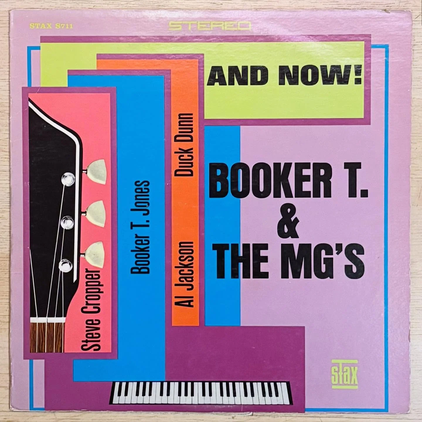 Can&rsquo;t understate how much I love this band and music. Their 60&rsquo;s catalog is so good. Here are a couple nice copies from that period in stock at the shop. 🎹 ⚡️ @bookertjonesmusic #bookertandthemgs #andnow #hiphugher