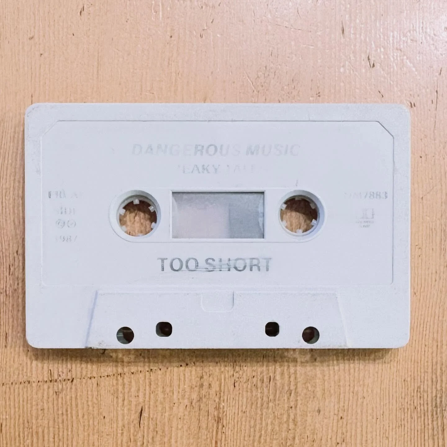 Freaky Tales rarity in the mix. ☠️ Some tape case ink wear, but spinning/sounding great. @tooshort @freakytales_movie