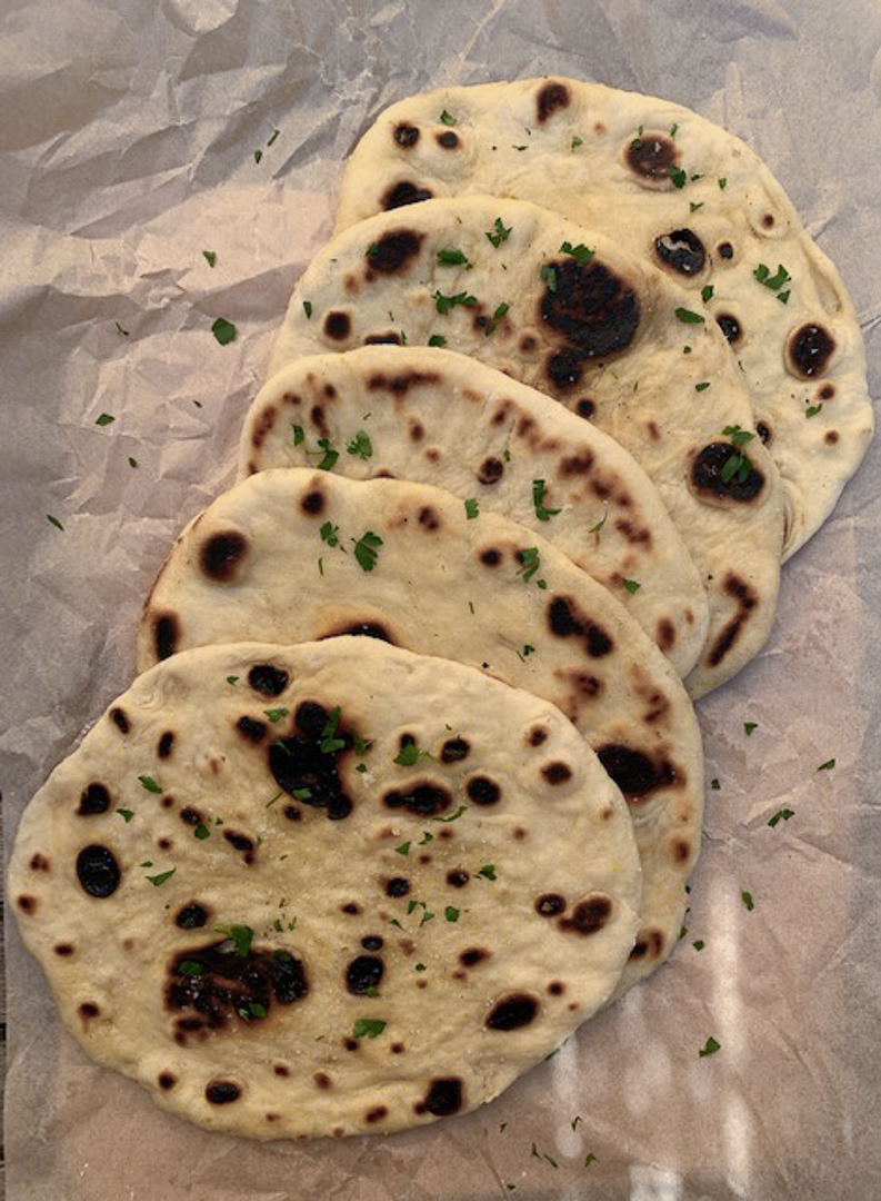Naan bread 