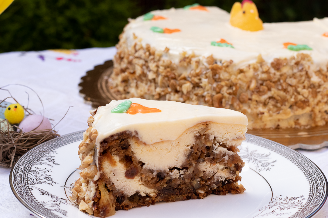 Carrot cake cheesecake  