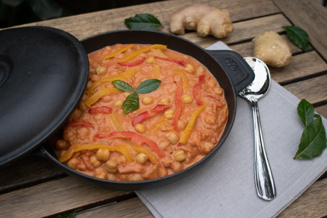 Vegetariánska Tikka Masala