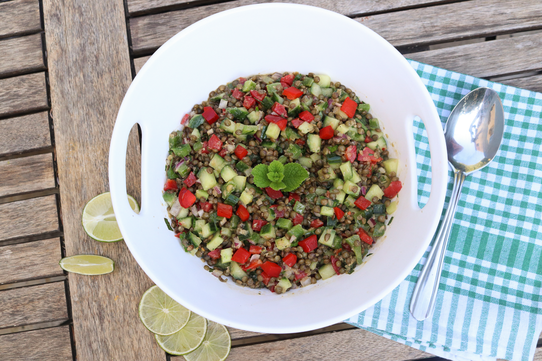 Lentils salad&nbsp; 