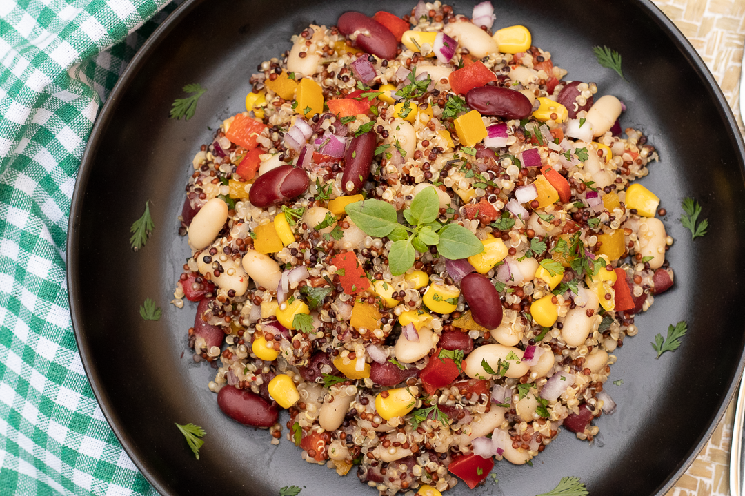 Mexican quinoa salad 