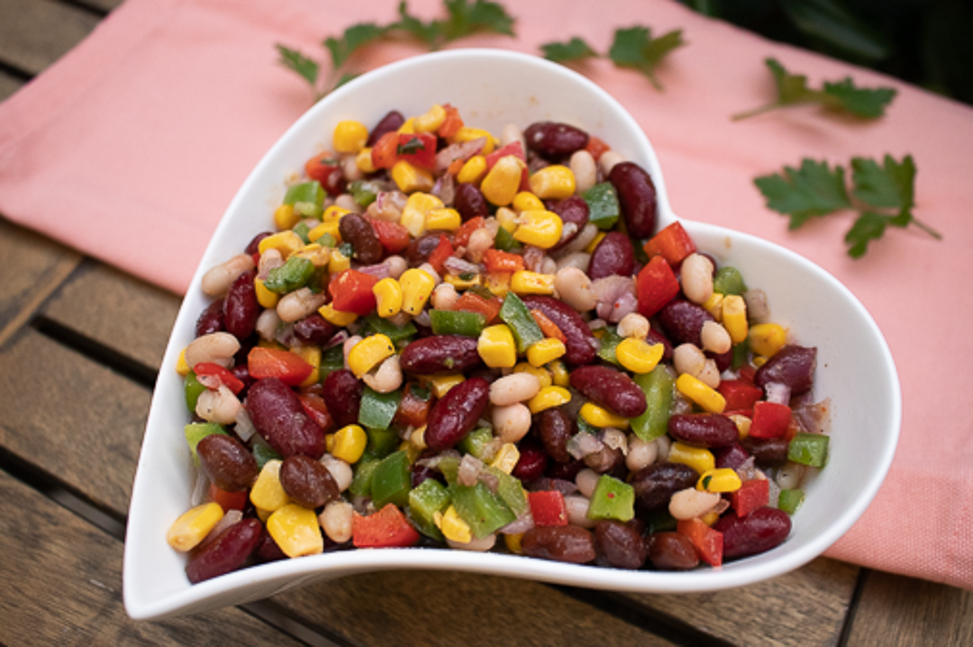 Salade mexicaine de haricots