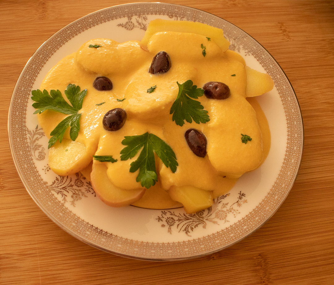 Omáčka – Papa a la huanci’na