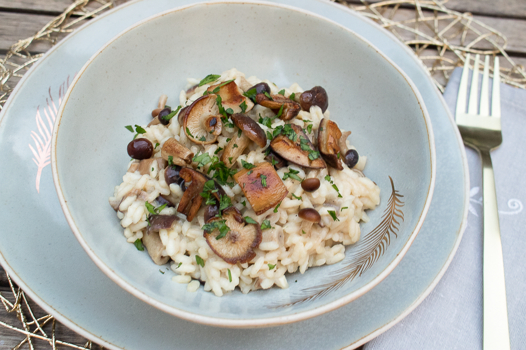 Risotto aux champignons