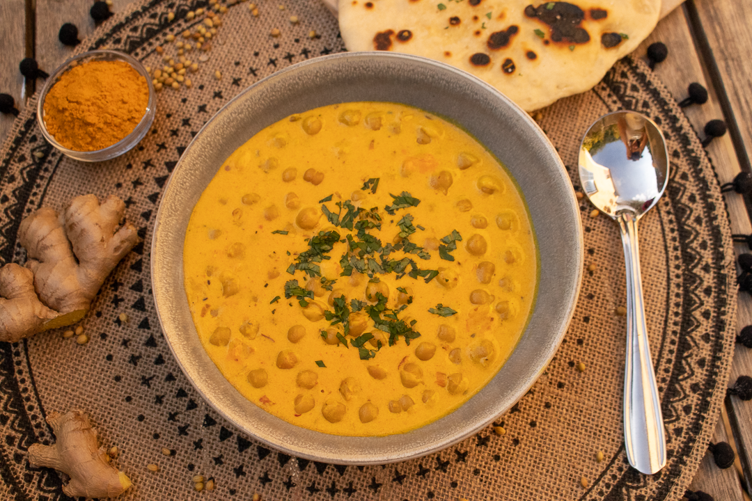 Easy chickpea curry &nbsp;