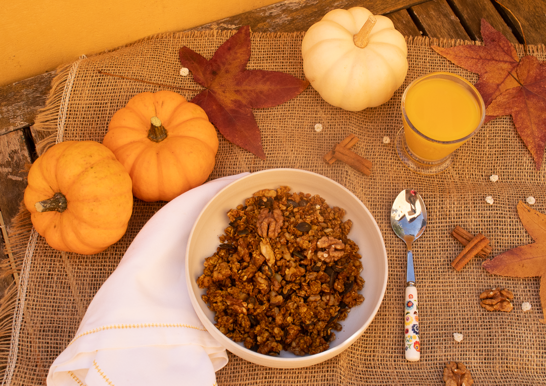 Granola à la citrouille