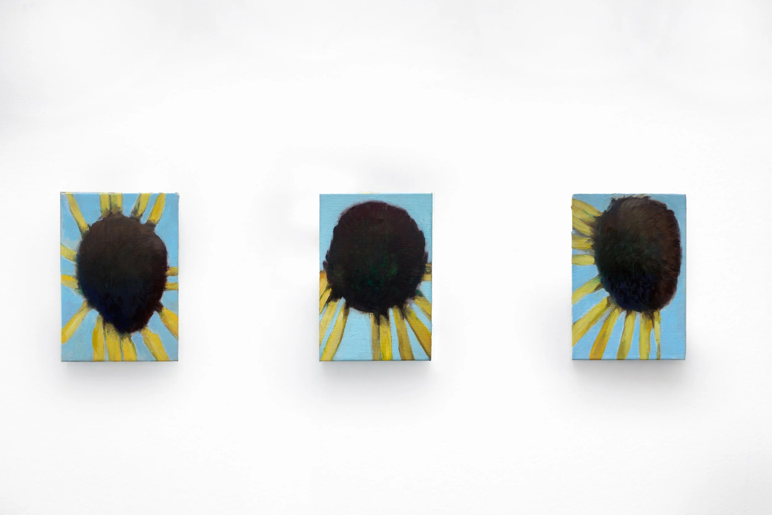 'Railroad Bill 1, 2 and 3', a series exhibited at KERSGALLERY