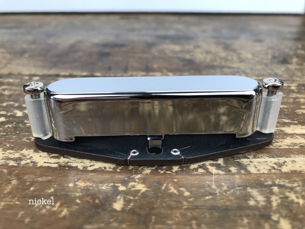 set micro telecaster electric custom sound haut de gamme boutique micro manche chevalet cache nickel chrome