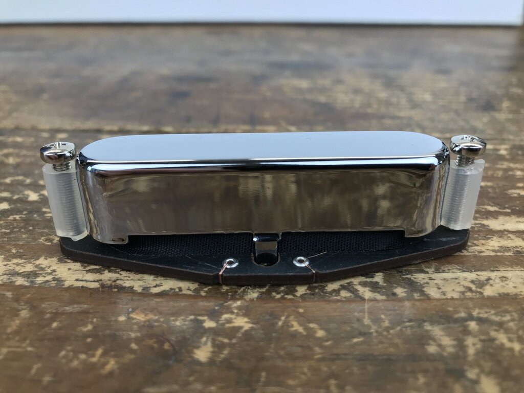 set micro telecaster electric custom sound haut de gamme boutique micro manche chevalet cache nickel chrome