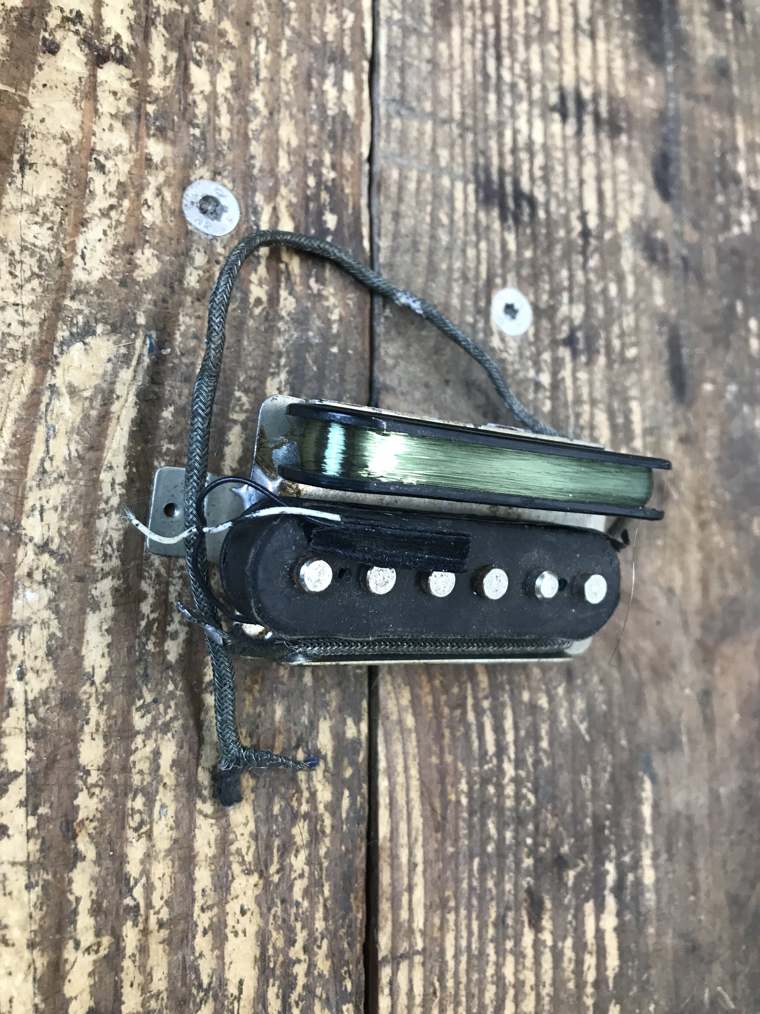 réparation micro guitare électrique double bobinage electric custom sound