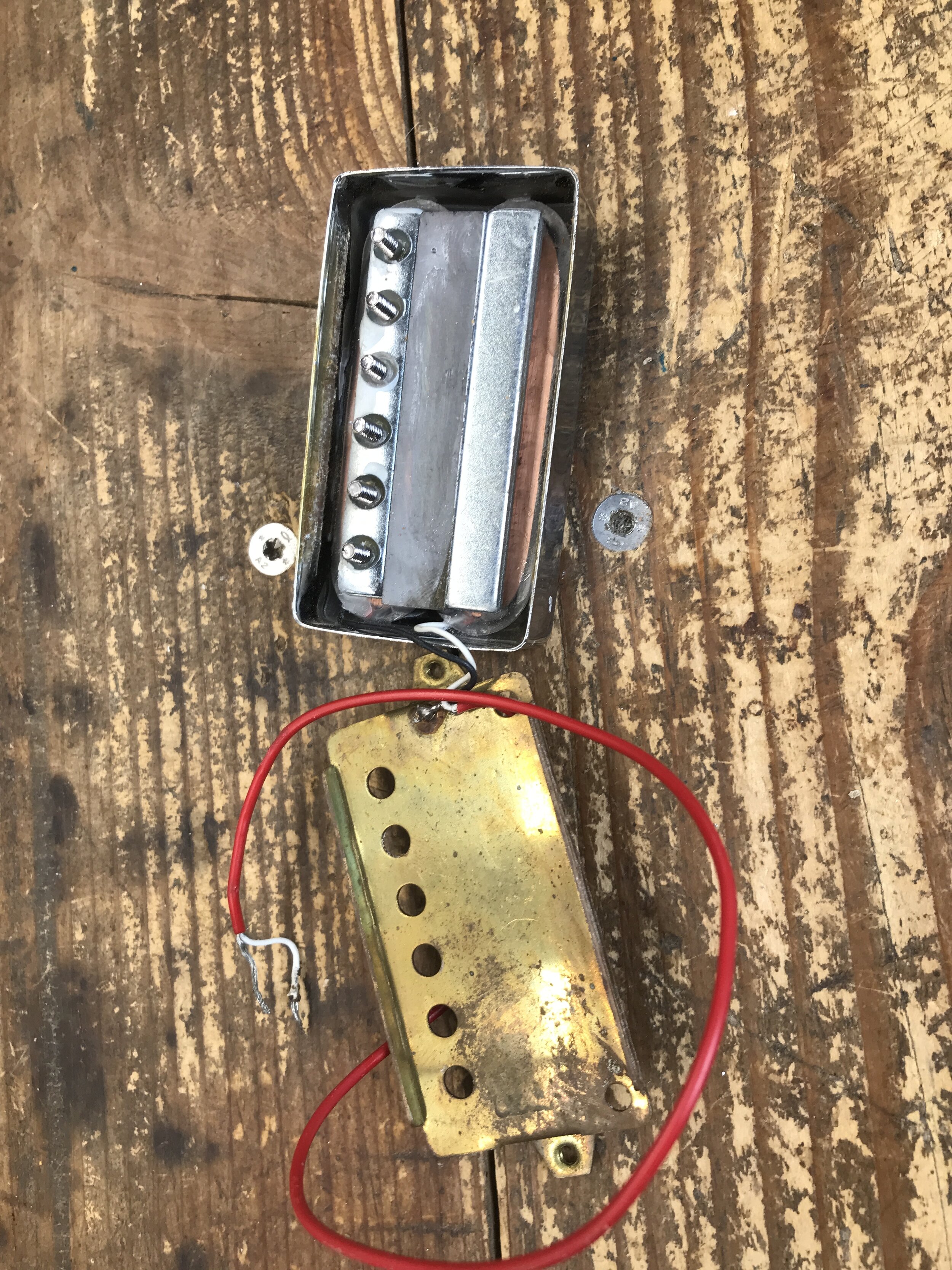 réparation micro guitare électrique double bobinage electric custom sound