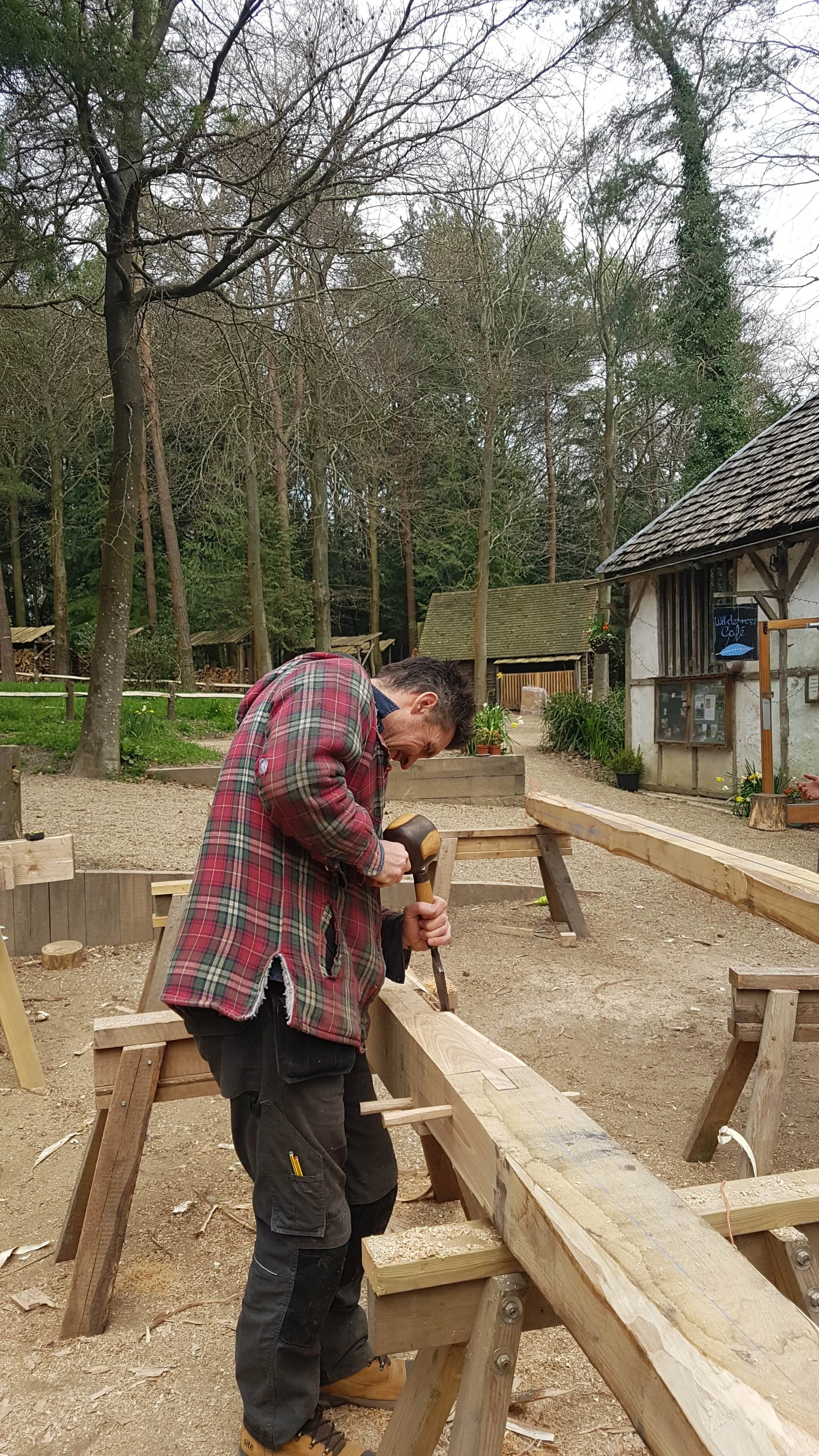 Introduction to timber framing with Dan Morrish of Wilderness Wood