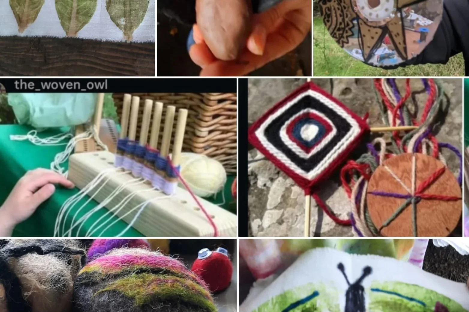 Fun with wool - a workshop for children by schools without walls