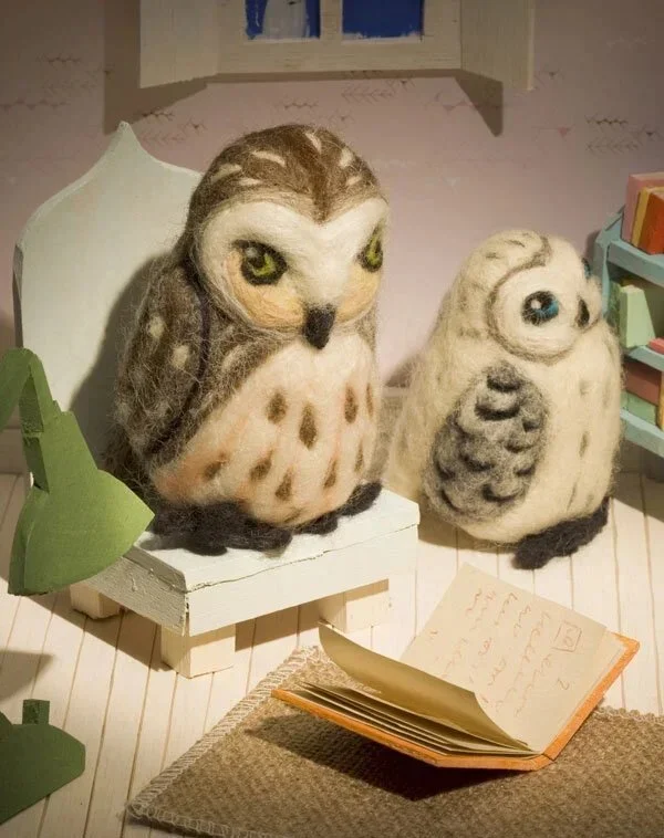 Needle Felt an Owl with Mia Underwood