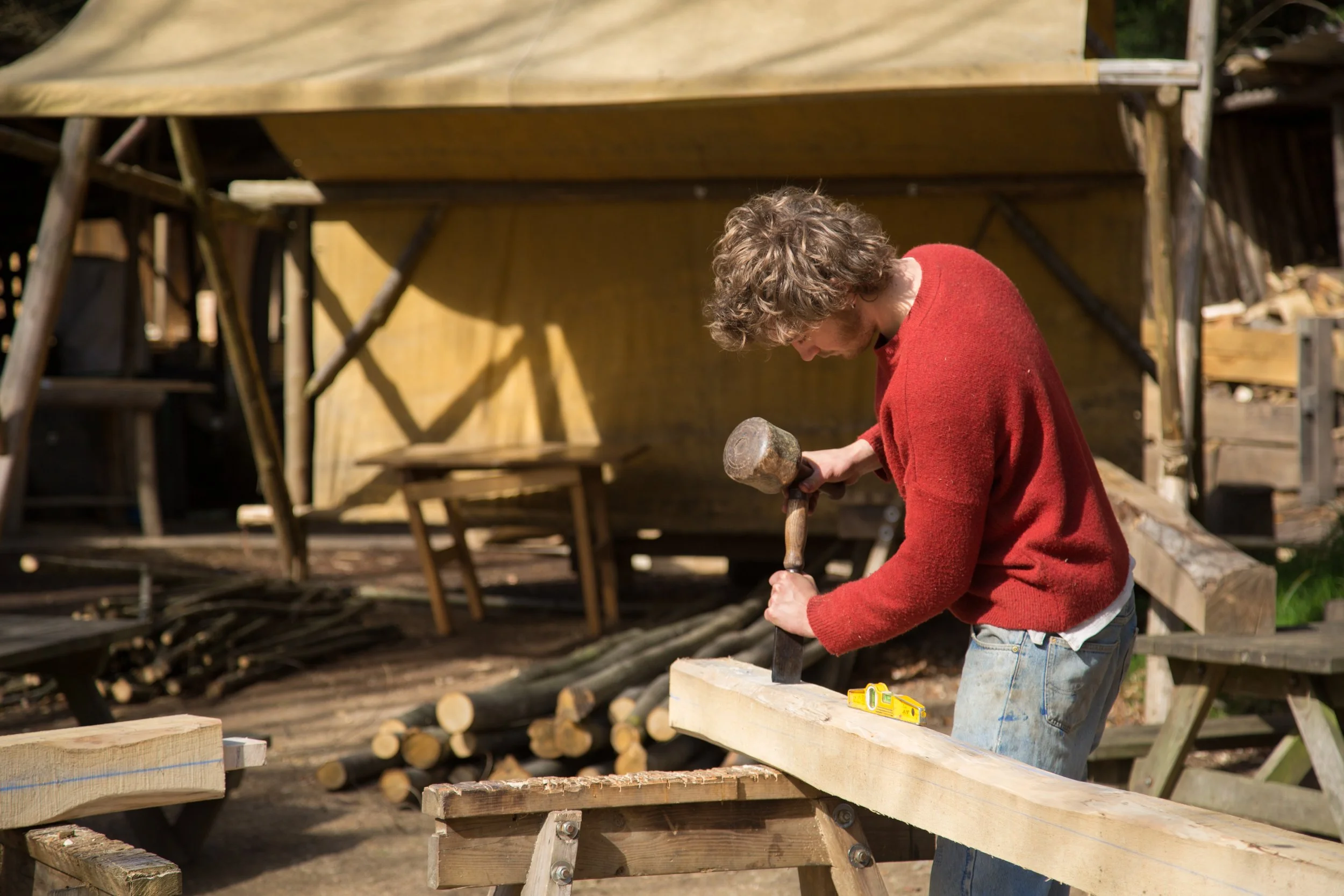 Introduction to timber framing with Daryl and Dan of Wilderness Wood