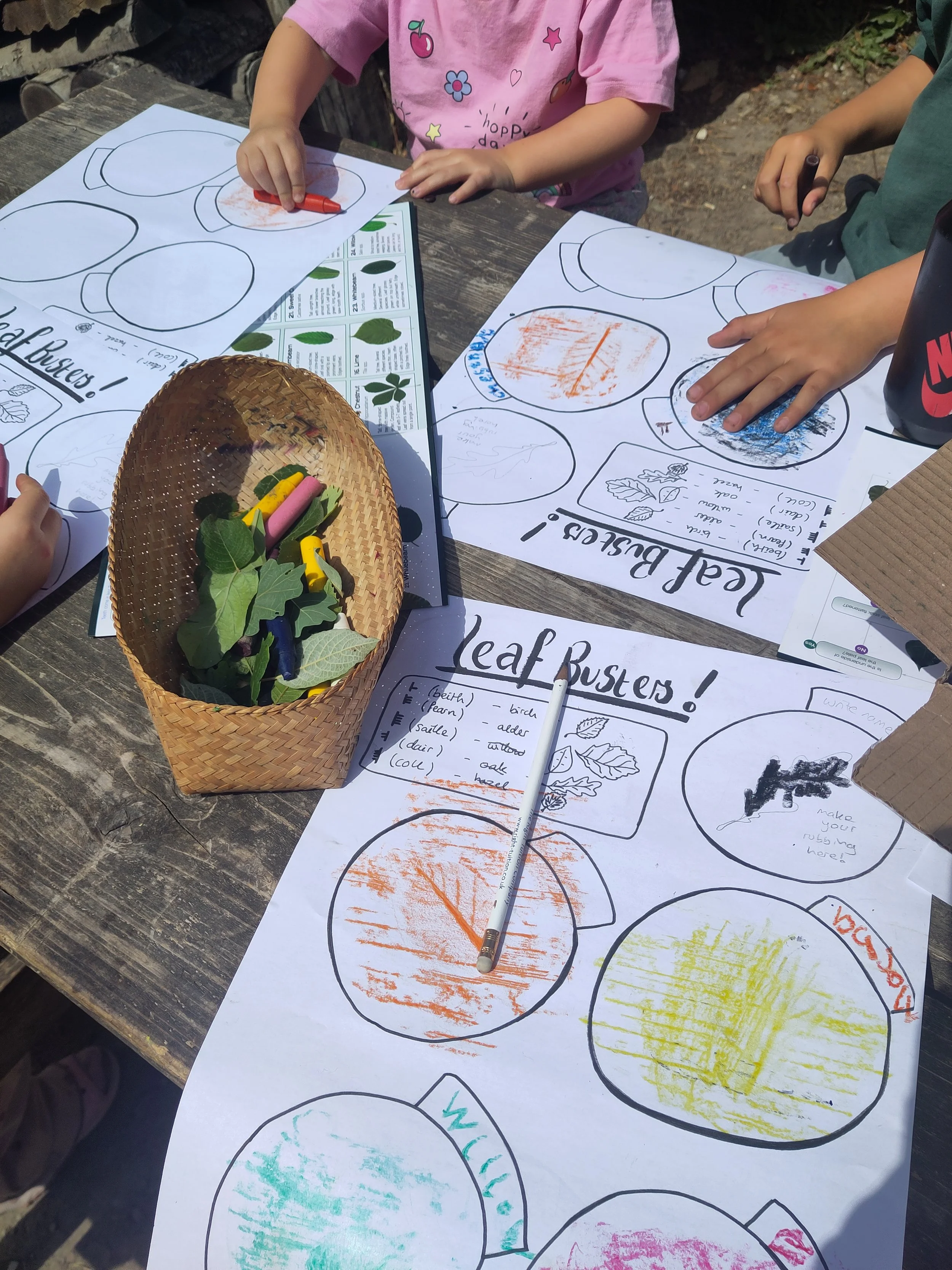 Leaf busters!
