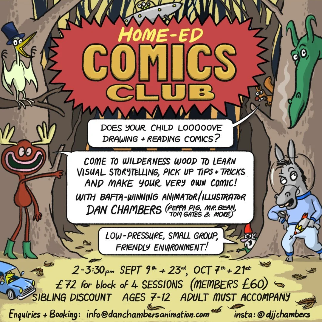 Home-Ed Comics Workshop 1 of 4