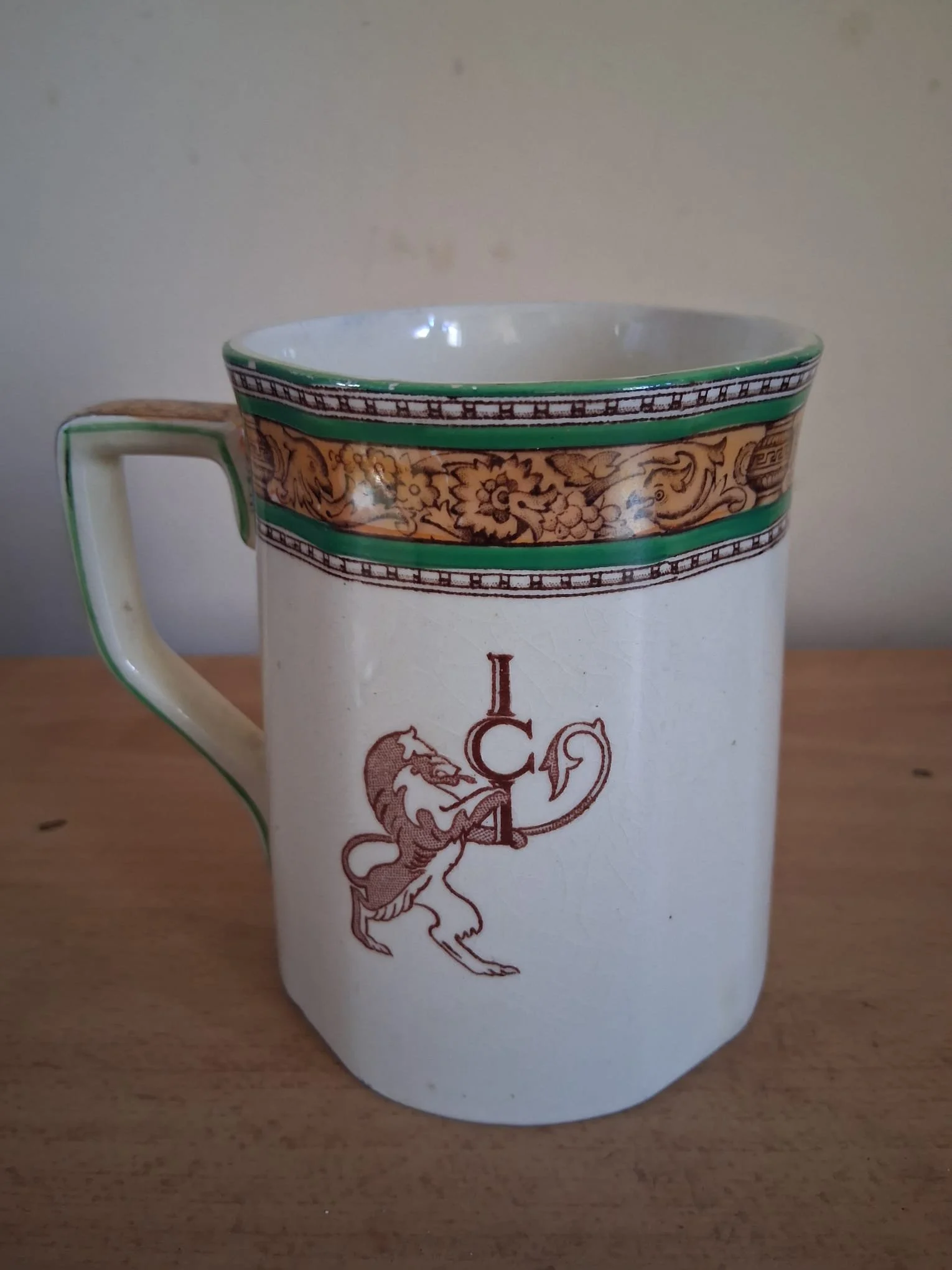 1957 Imperial Chemical Industries Lostock Works commemorative mug