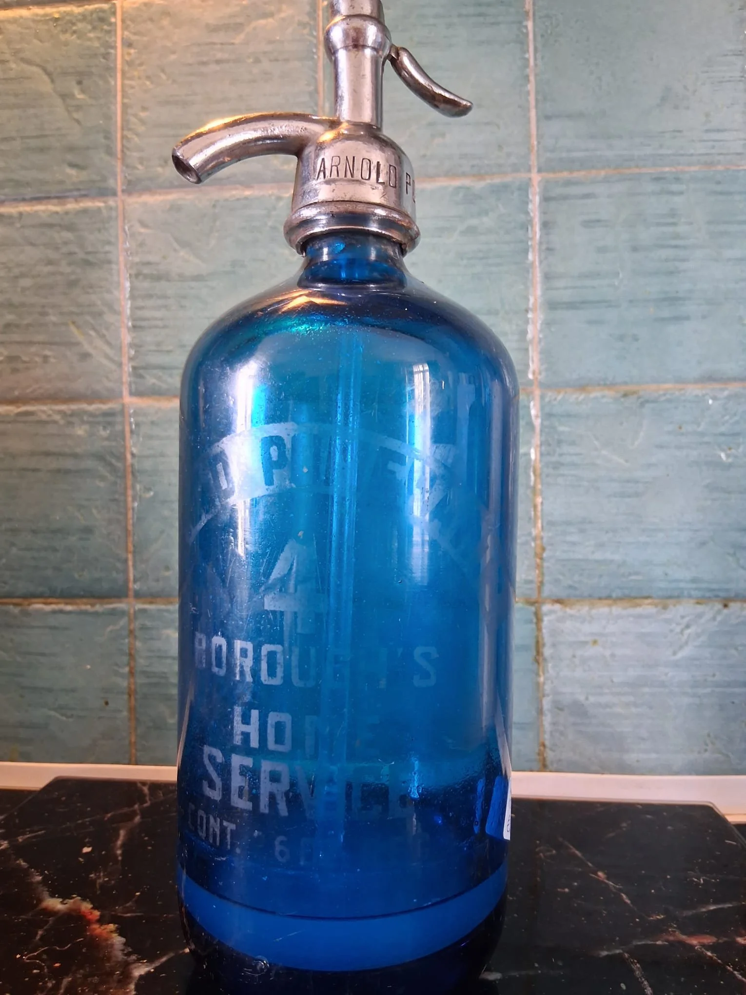Arnold Pomerantz Soda Syphon