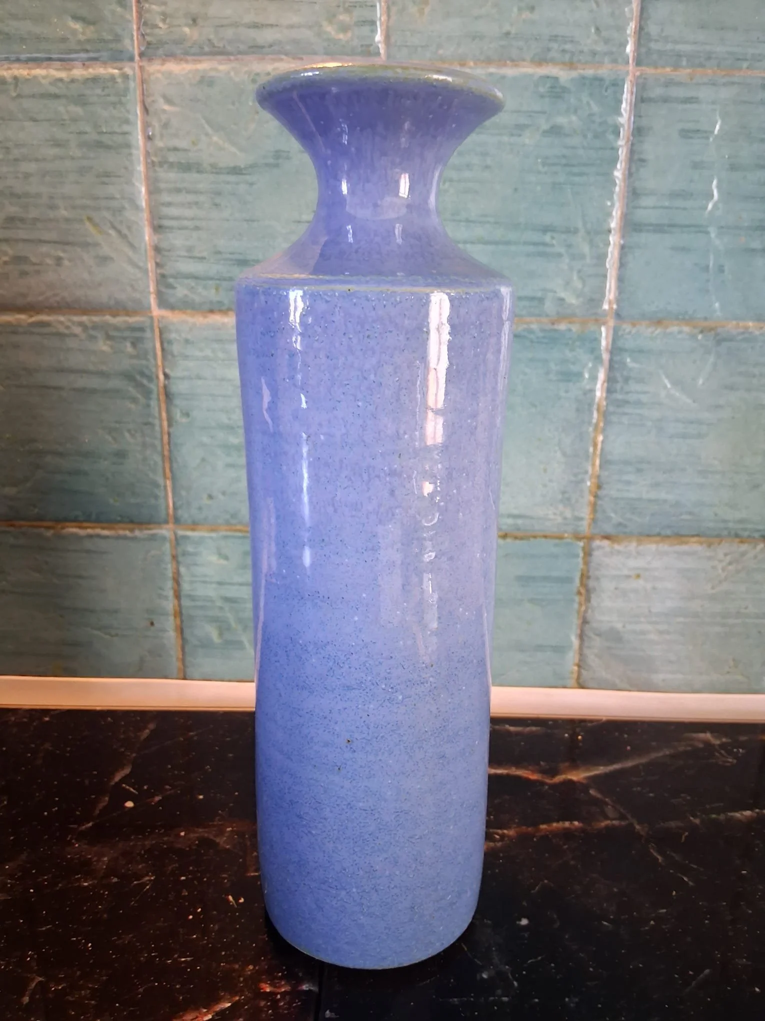 Louis Mulcahy sleek cylindrical vase