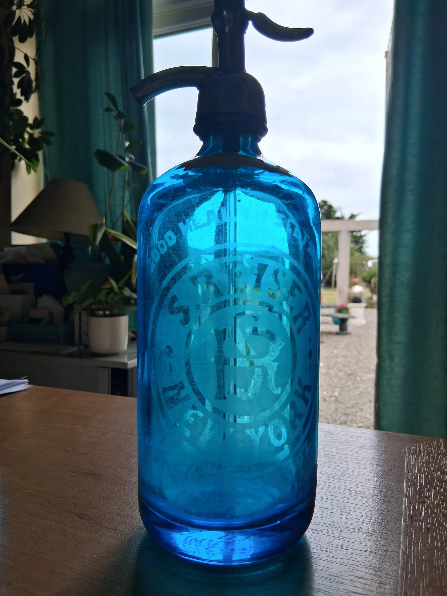 S.Reiser NY Soda Syphon