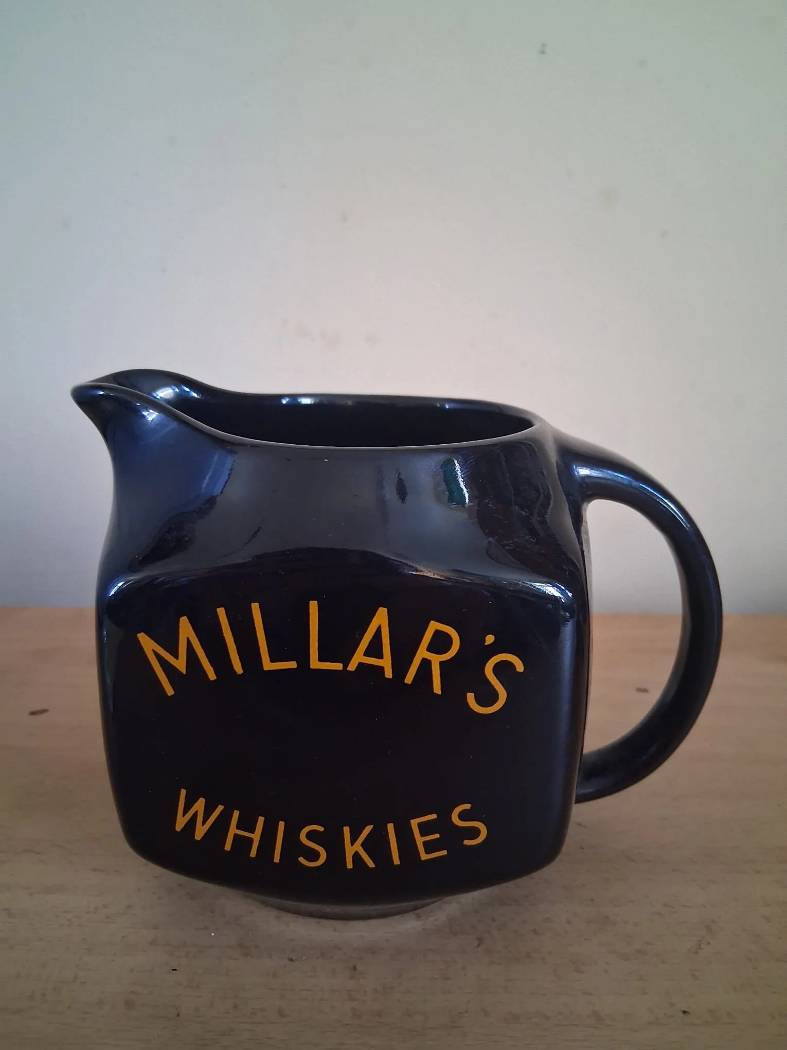 Rare black version Millars Jug