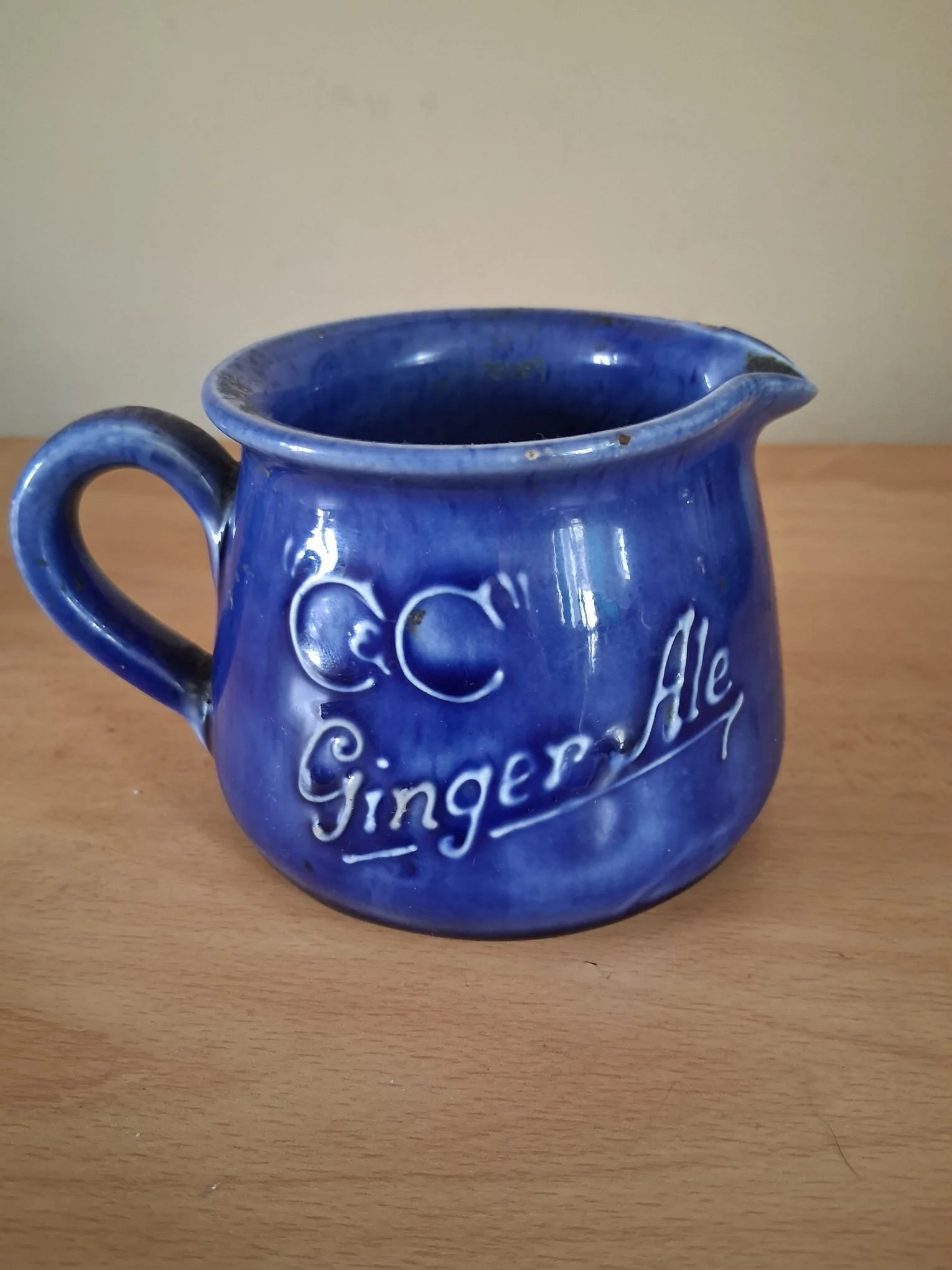 Rare Cantrell & Cochrane Ginger Ale ceramic jug