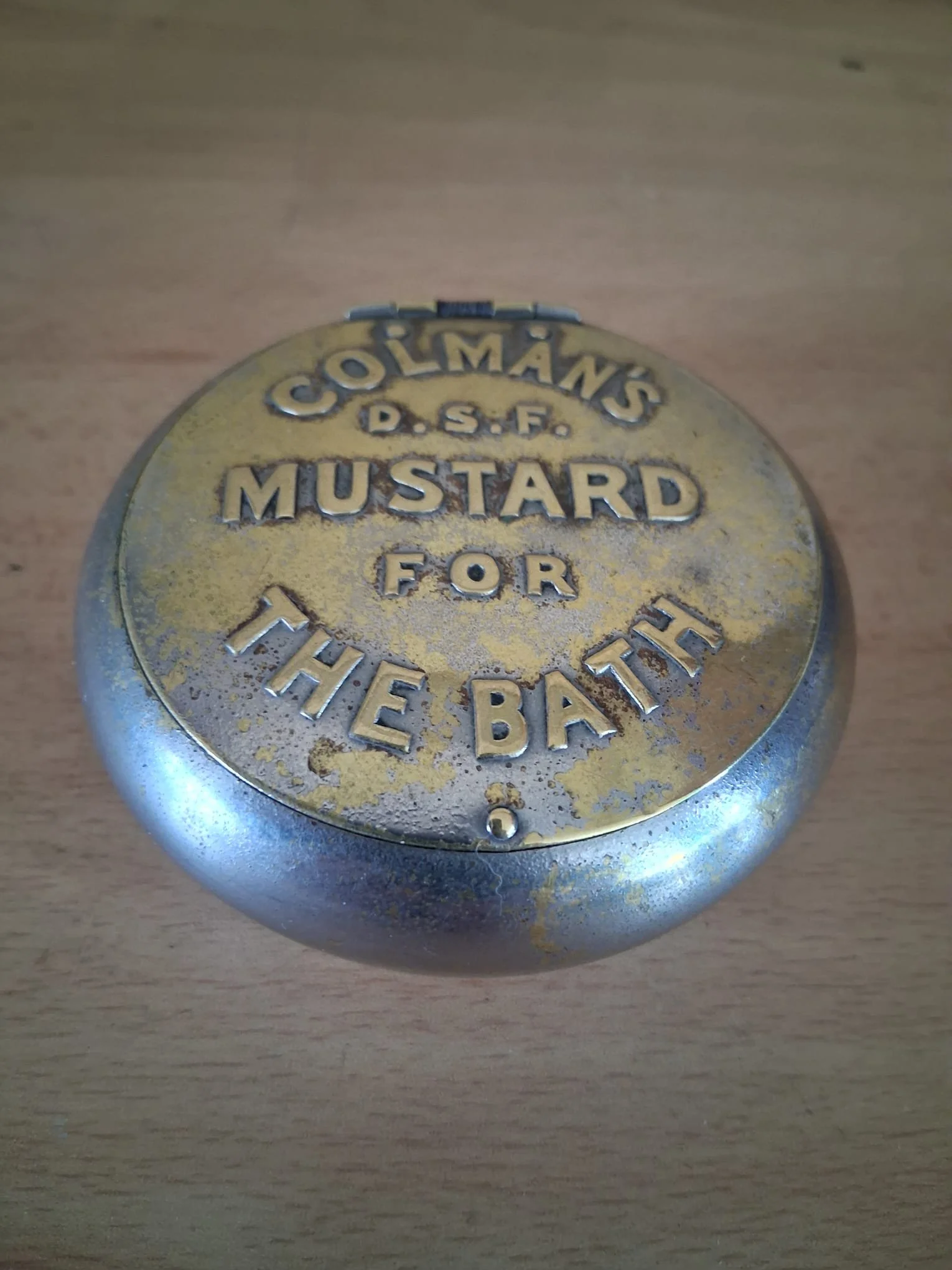 Rare Colman's DSF Mustard springloadedpot