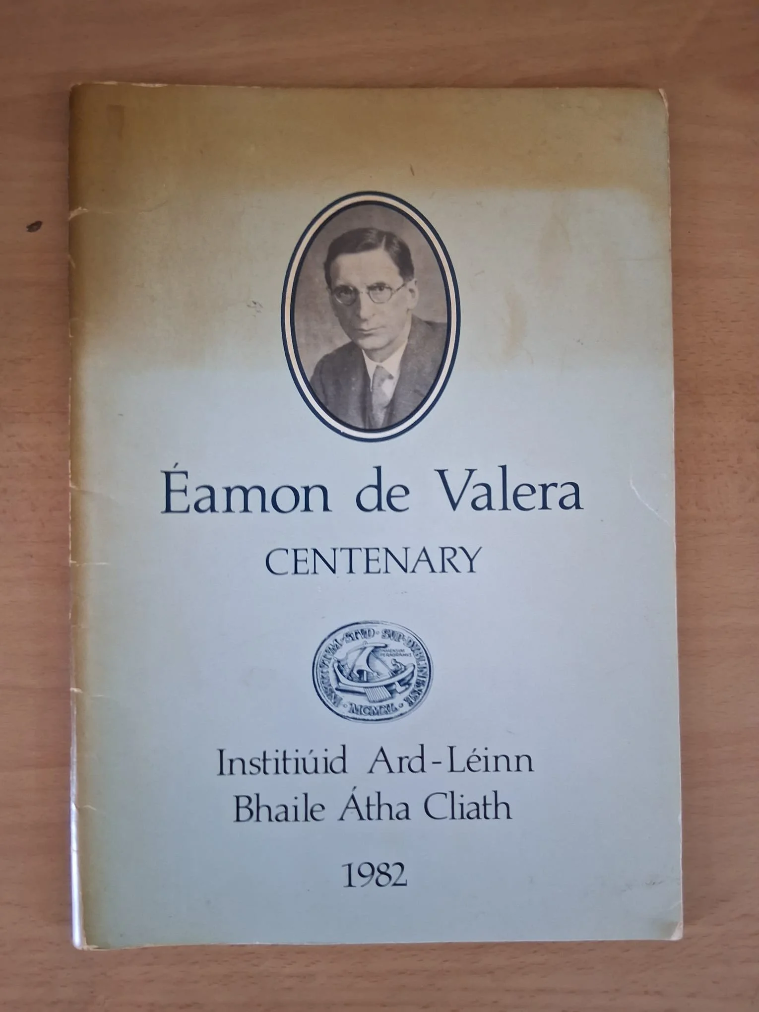 Eamonn de Valera Centenary Booklet 1982