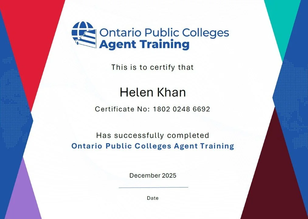 Ontario Public Colleges Agent Training: Update on Ethical International Recruitment