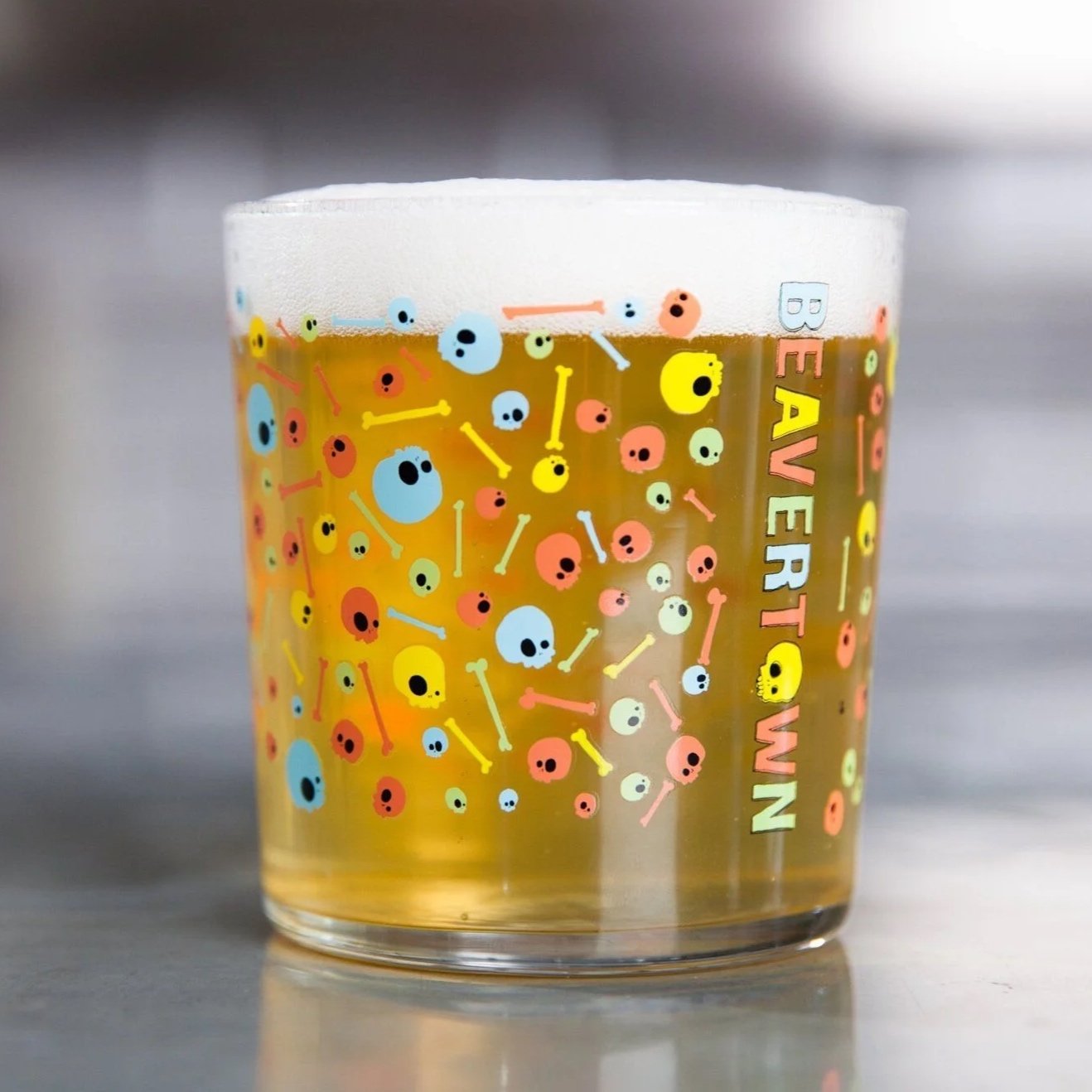 Shelf | fulfilment for drinks brands - Beavertown glass produced by Learay