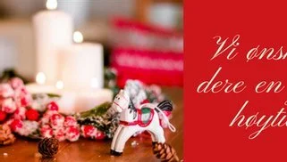 Julehilsen fra daglig leder Leif Nordhus