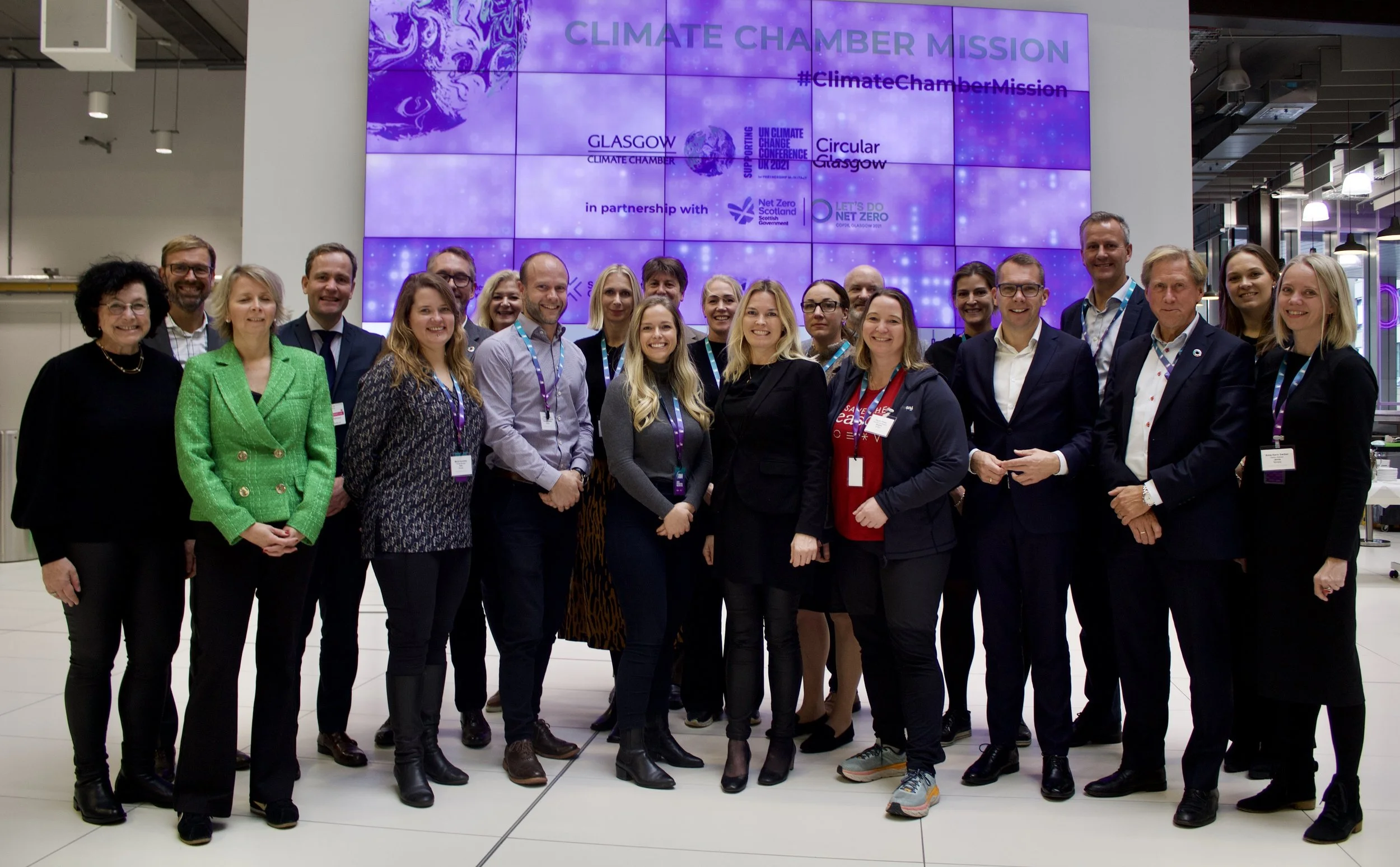 Norske bedrifter på COP26 for å dele og lære 