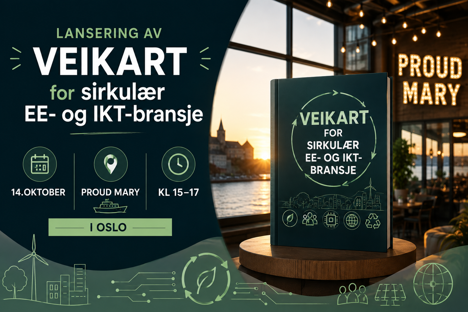 Lansering av Veikart for sirkulær EE- og IKT-bransje 