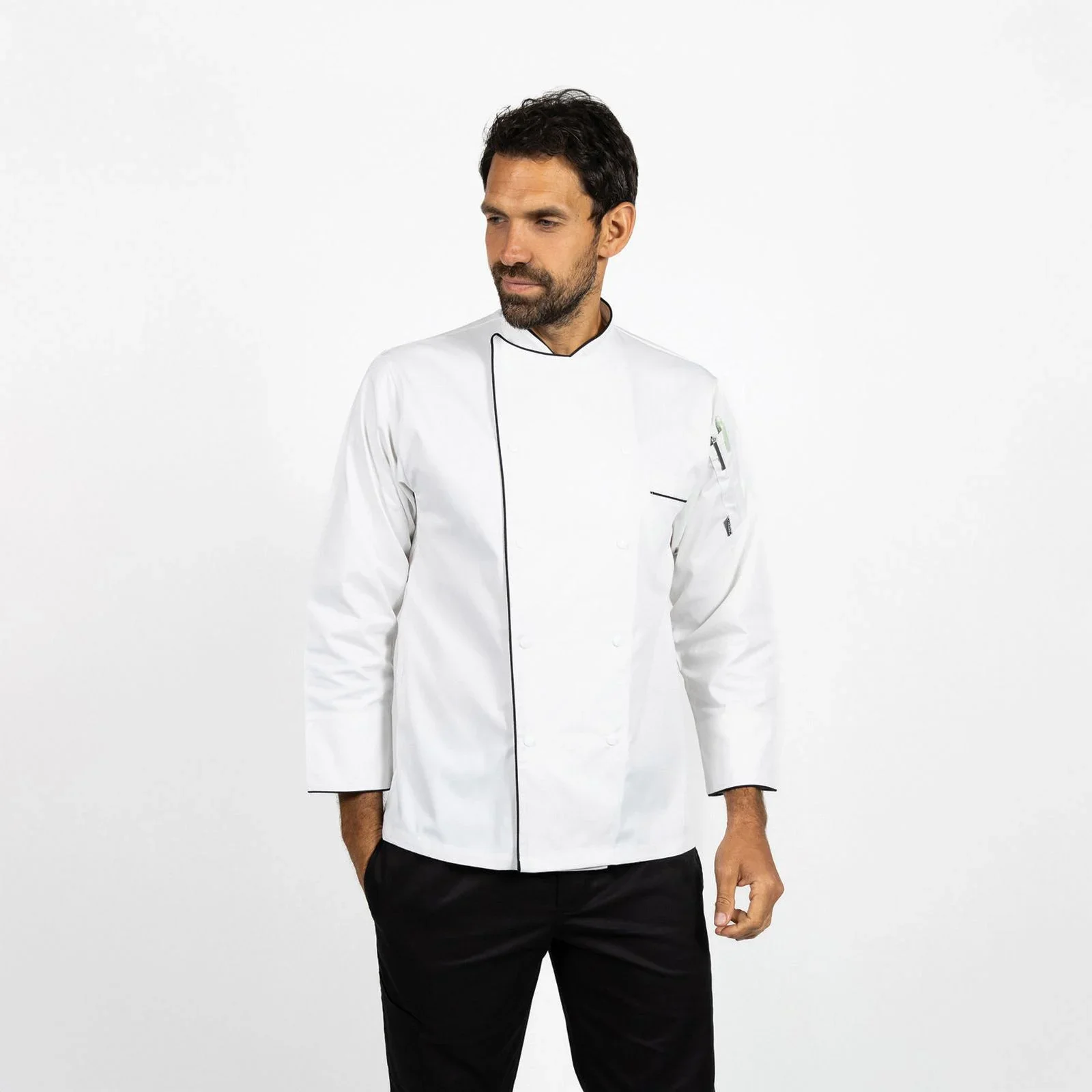 Le Chef Executive Chef Jacket with Piping - DE49D