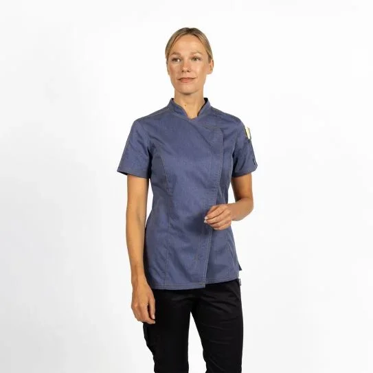Le Chef Asymmetric Jacket with Staycool - DF145
