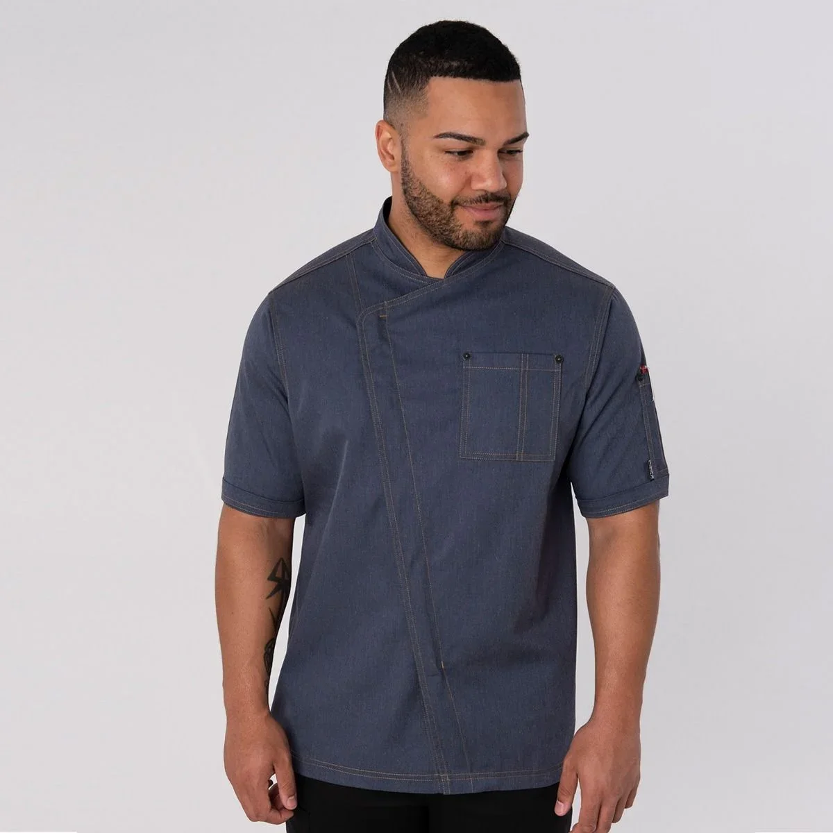 Le Chef Asymmetric Jacket with StayCool System - DF129