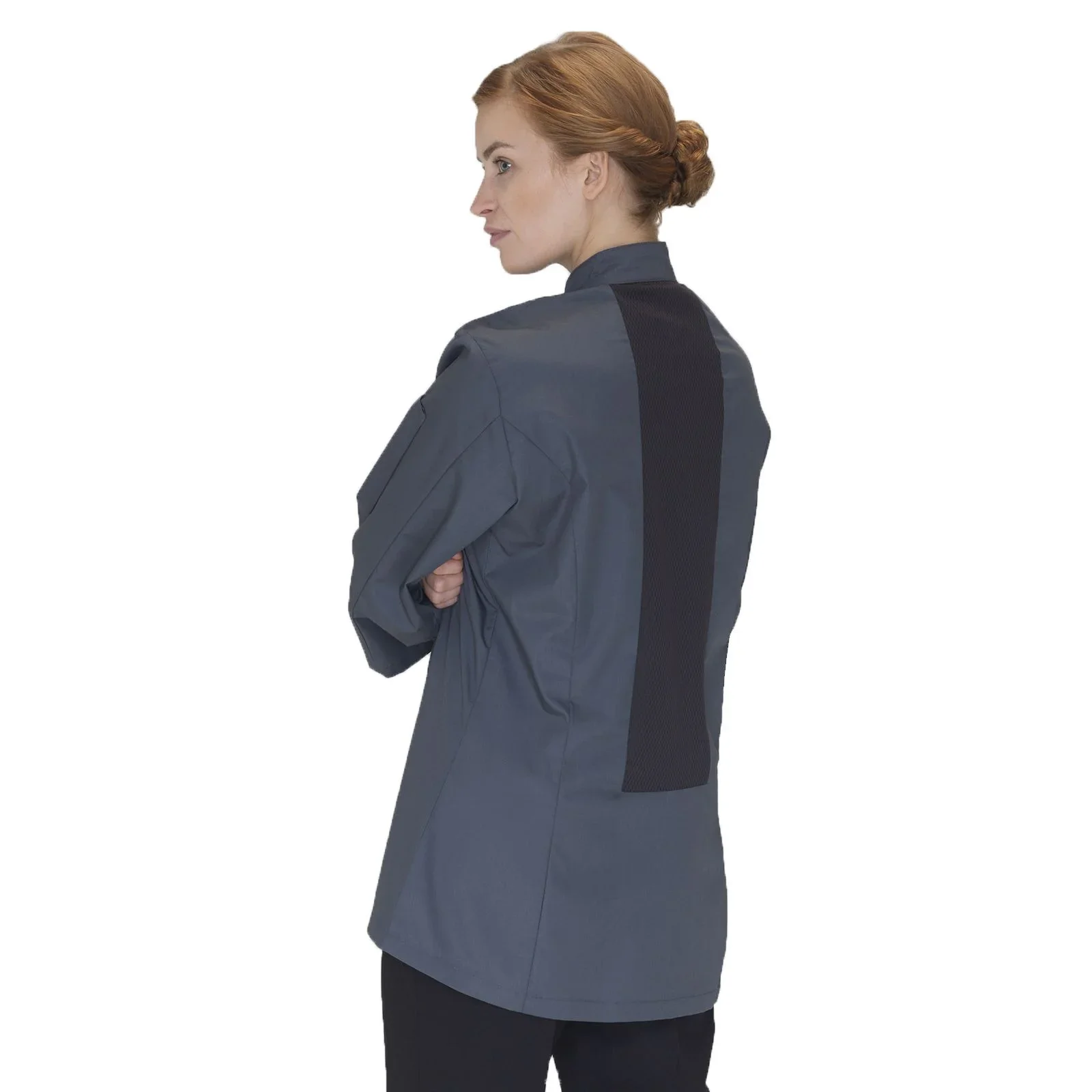 df120f-le-chef-ladies-shirt-grey-back-model.webp