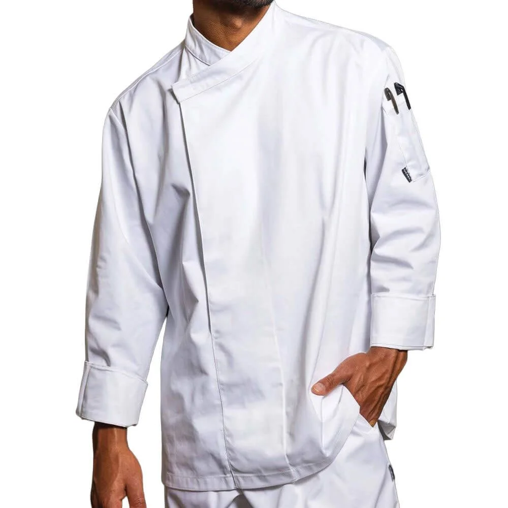 Le Chef Laundry Tough Academy White Long Sleeve Tunic - DE50