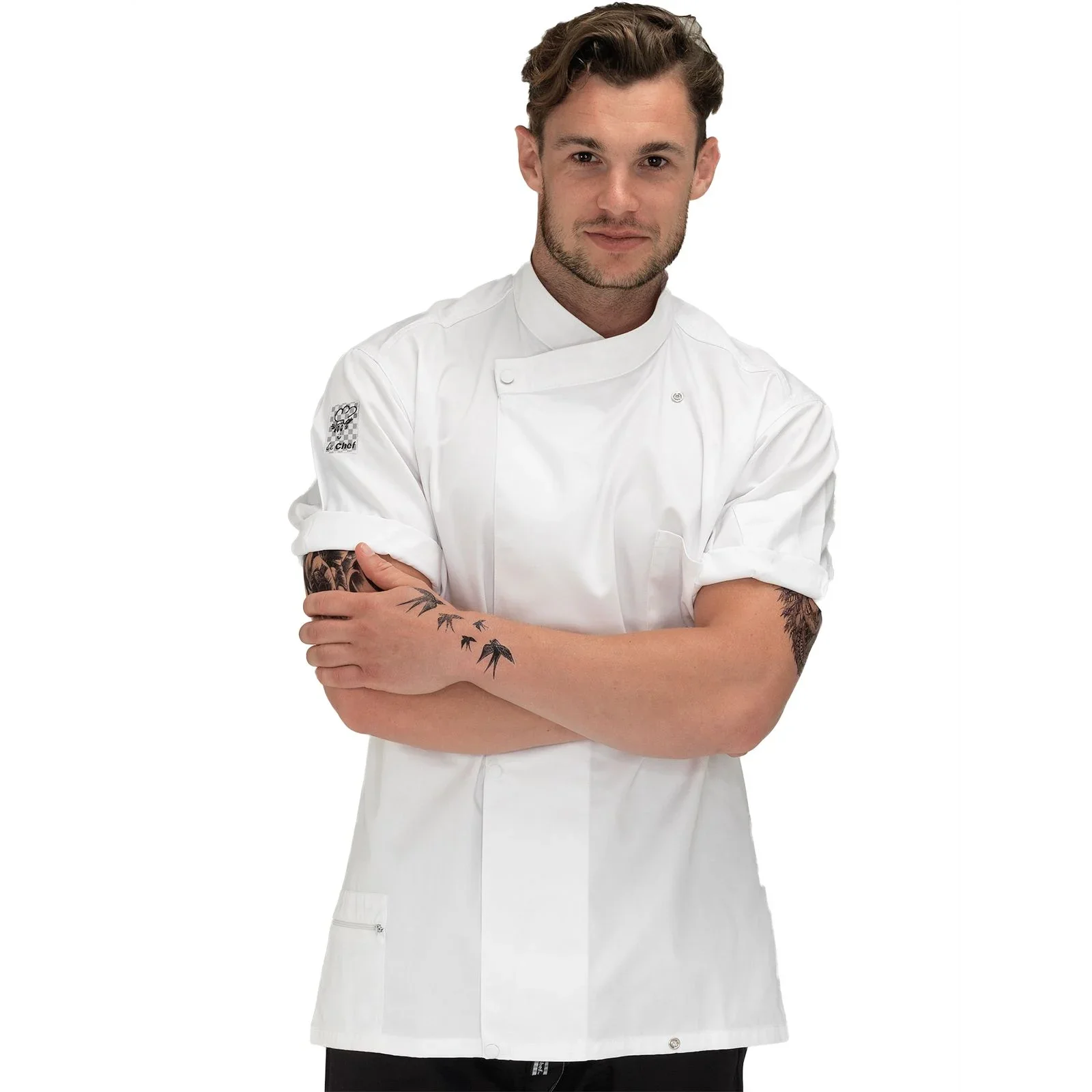 de20-le-chef-lightweight-short-sleeve-tunic-white-model.webp