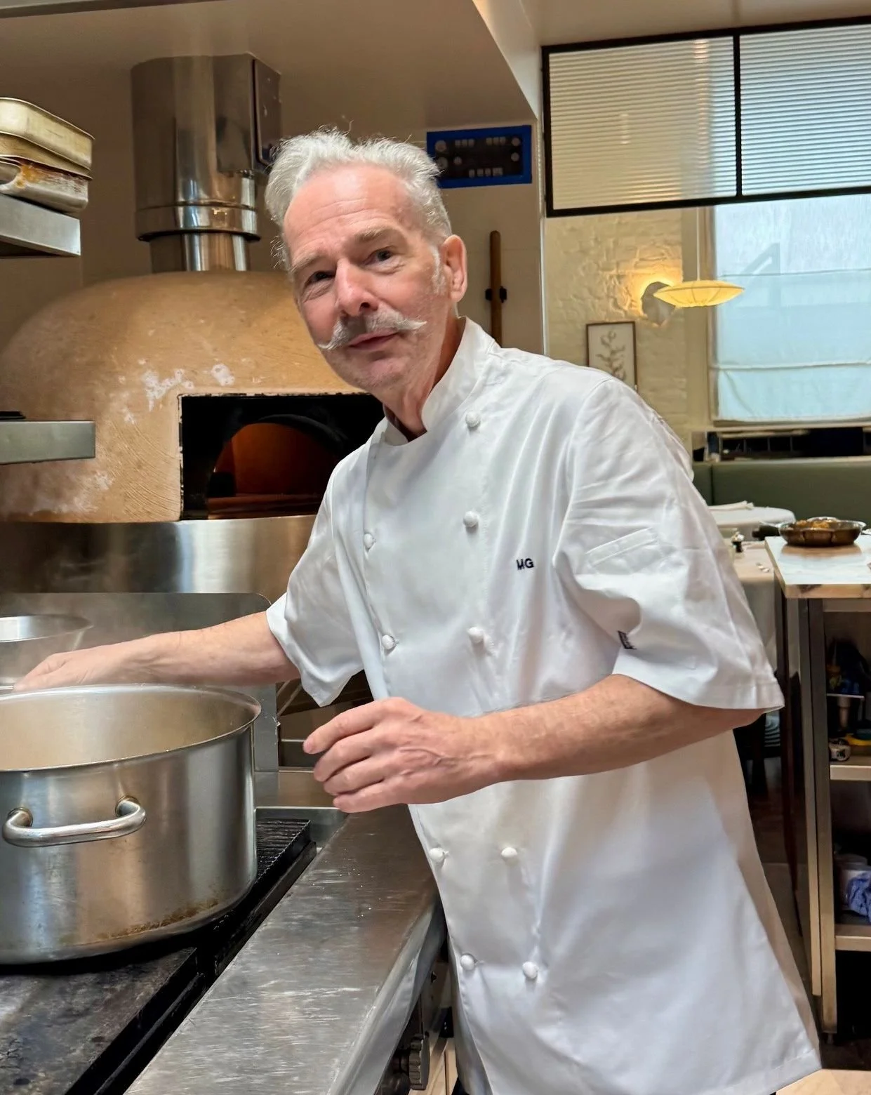 Photo of Mark Gregory, founder of Le Chef, in a professional kitchen